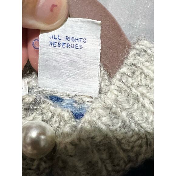 Vintage Northern Isles Kids Fair Isle Wool Sweater Children's Large - Picture 7 of 8